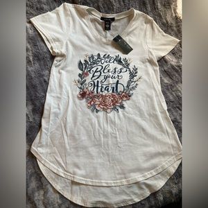 Sable Sky, medium, new with tags, “well bless your heart”, top